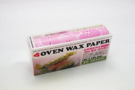 オーブンWAXペーパー150x150mm30枚入【フラワーサクラ】