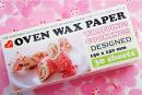 オーブンWAXペーパー150x150mm30枚入【フラワーサクラ】